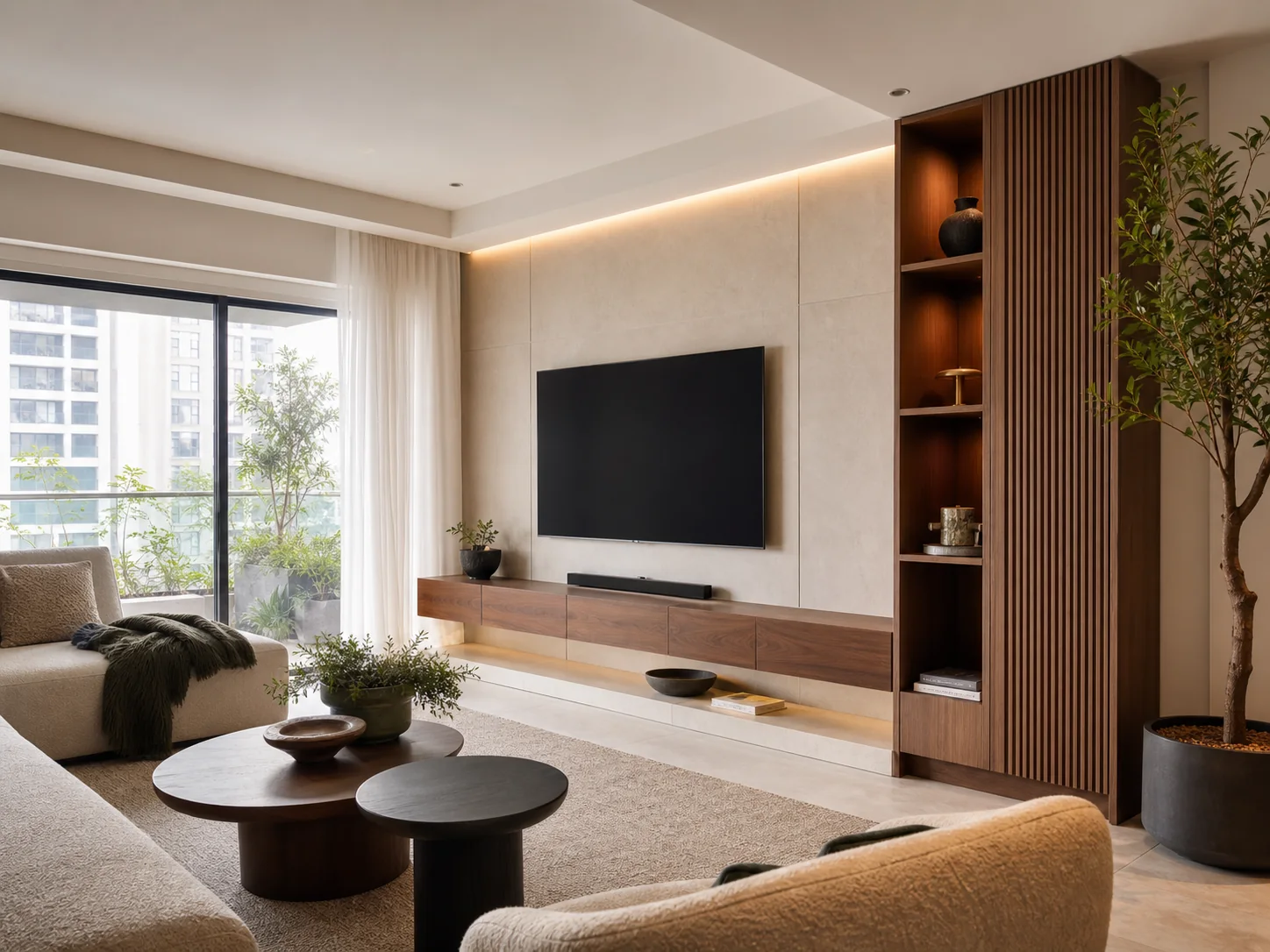 The Quiet Living Room